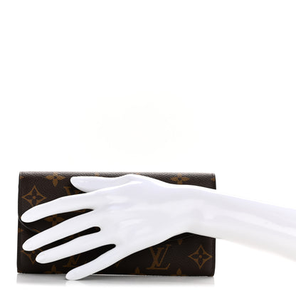 Louis Vuitton Monogram Emilie Wallet Fuchsia 2 of 9