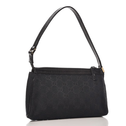 Gucci Monogram D Ring Cosmetic Case Bag Black 3 of 7