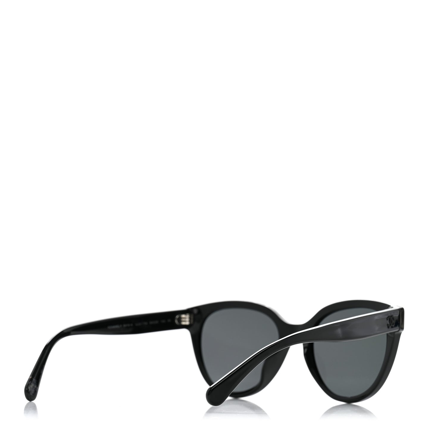Acetate CC Butterfly Sunglasses 5414-A Black