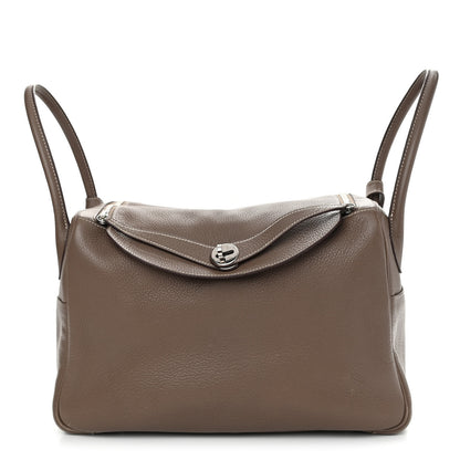 Hermes Taurillon Clemence Lindy 34 Etoupe 1 of 15