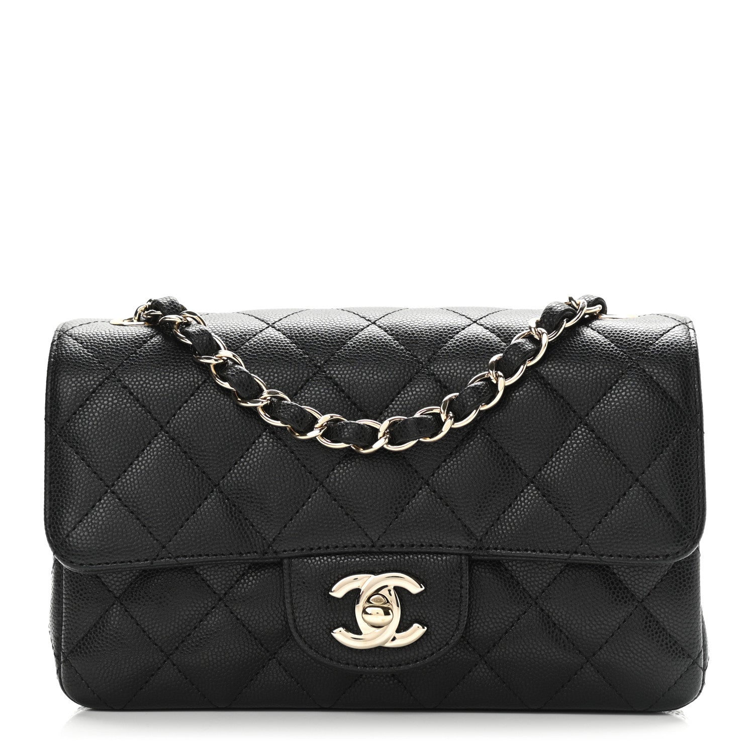 Chanel Caviar Quilted Mini Rectangular Flap Black 1 of 7