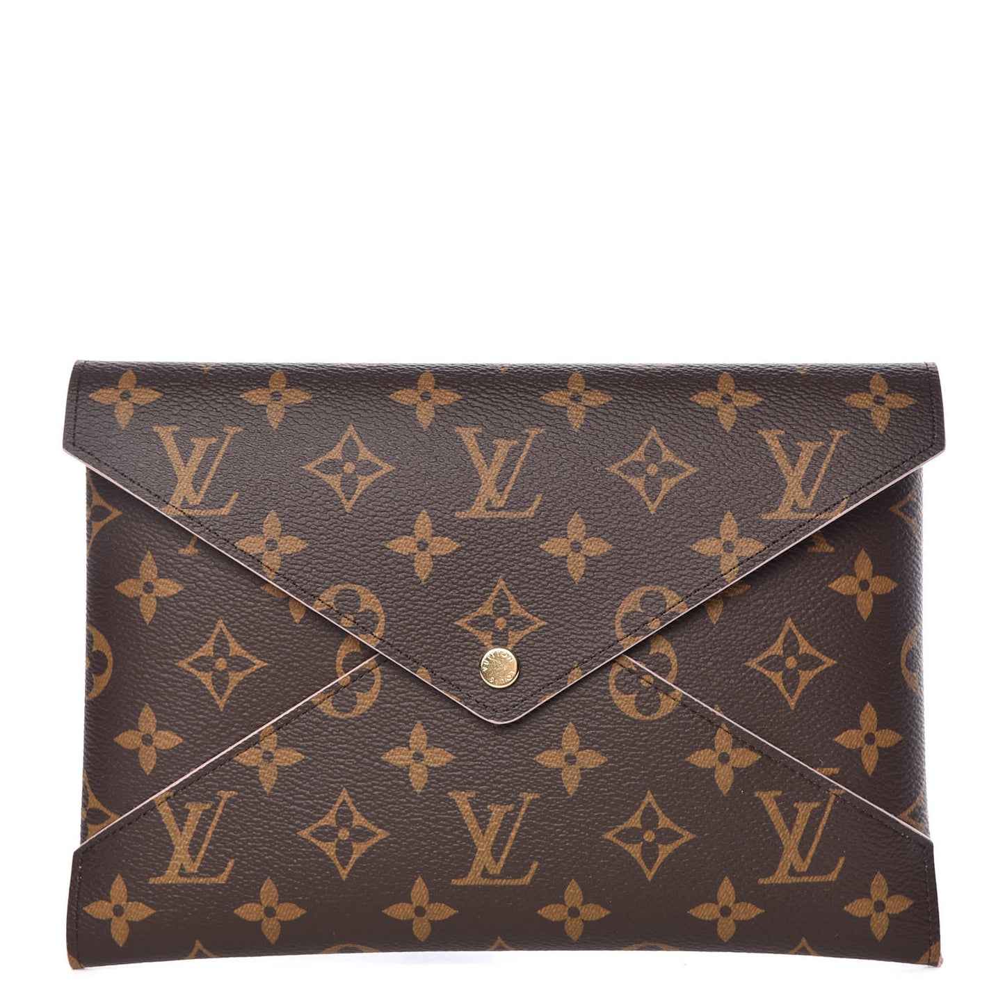 Monogram Large Kirigami Pochette Insert Rose Ballerine