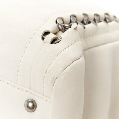 Chanel Calfskin East West Modern Chain Tote White 14 of 15