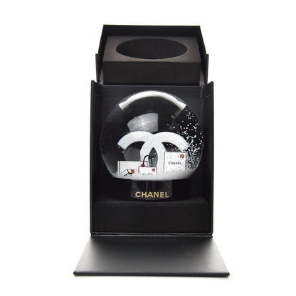 Chanel Glass CC Shopping Bag Snow Globe 4 of 4