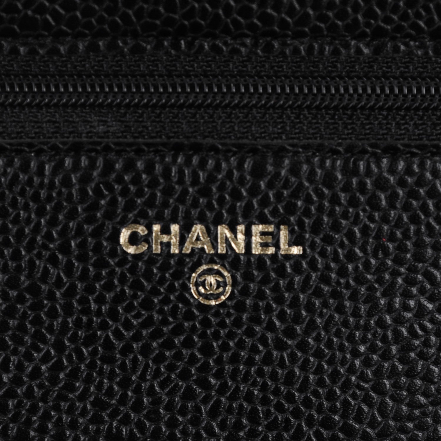 Chanel Caviar Quilted Wallet On Chain WOC Black 6 of 8
