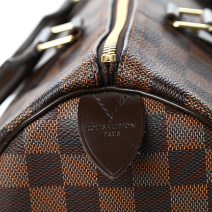 Louis Vuitton Damier Ebene Speedy 30 6 of 9