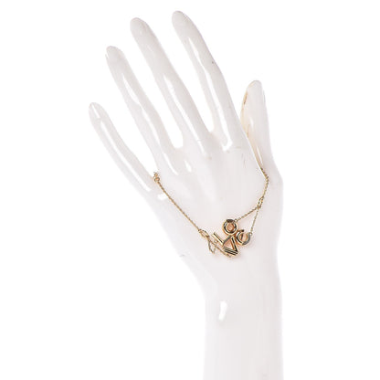 Louis Vuitton Brass LV & Me Love Bracelet Gold 2 of 5