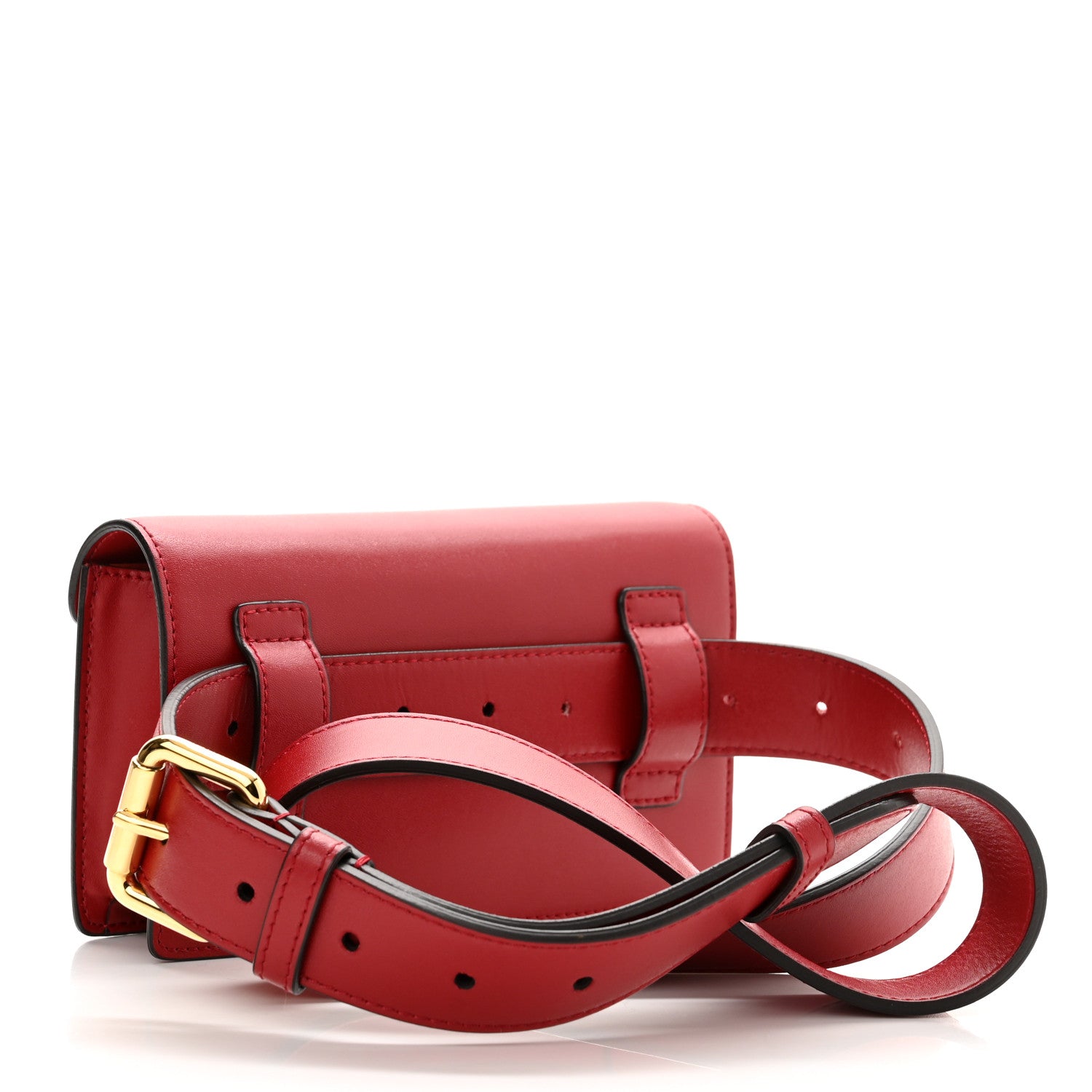 Fendi Vitello Liberty Lucido F is Fendi Envelope Belt Bag Fragola 4 of 13