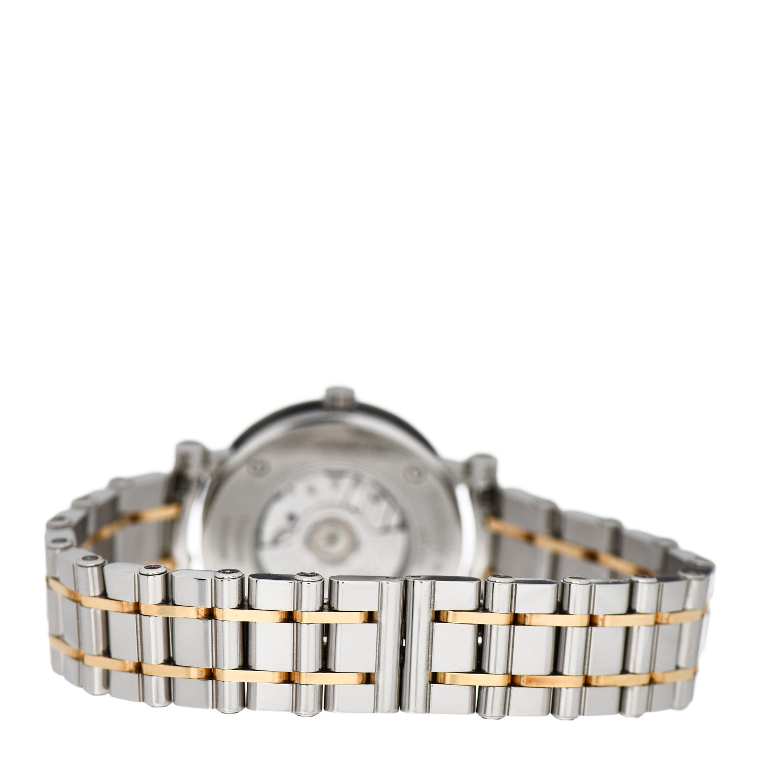 Tiffany Stainless Steel 18K Yellow Gold 30mm Atlas Automatic Watch Black 3 of 5