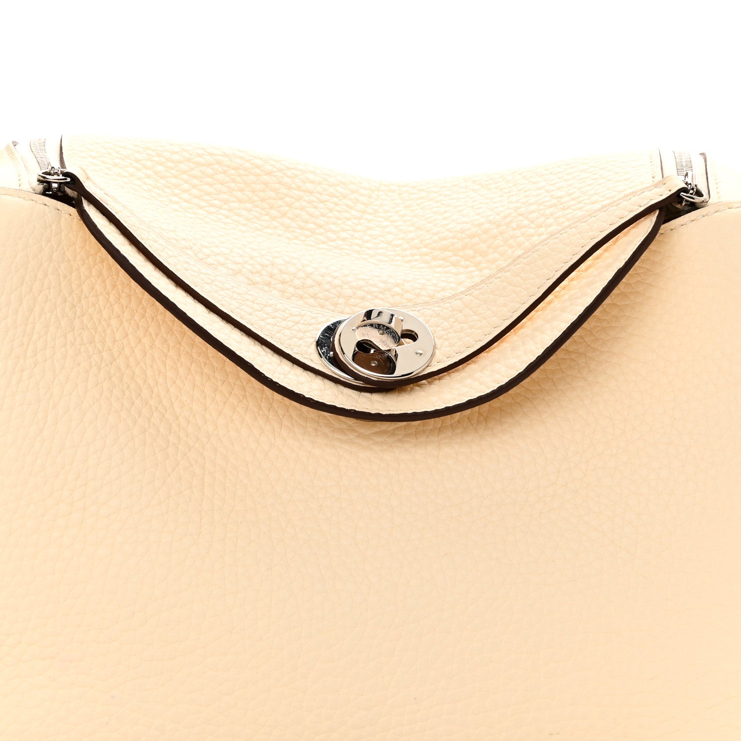 Hermes Taurillon Clemence Lindy 26 Nata 7 of 10