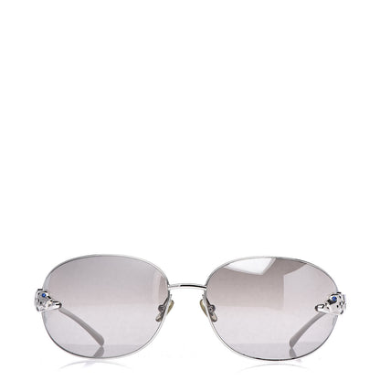 Cartier Panthere De Sunglasses Silver 2 of 7