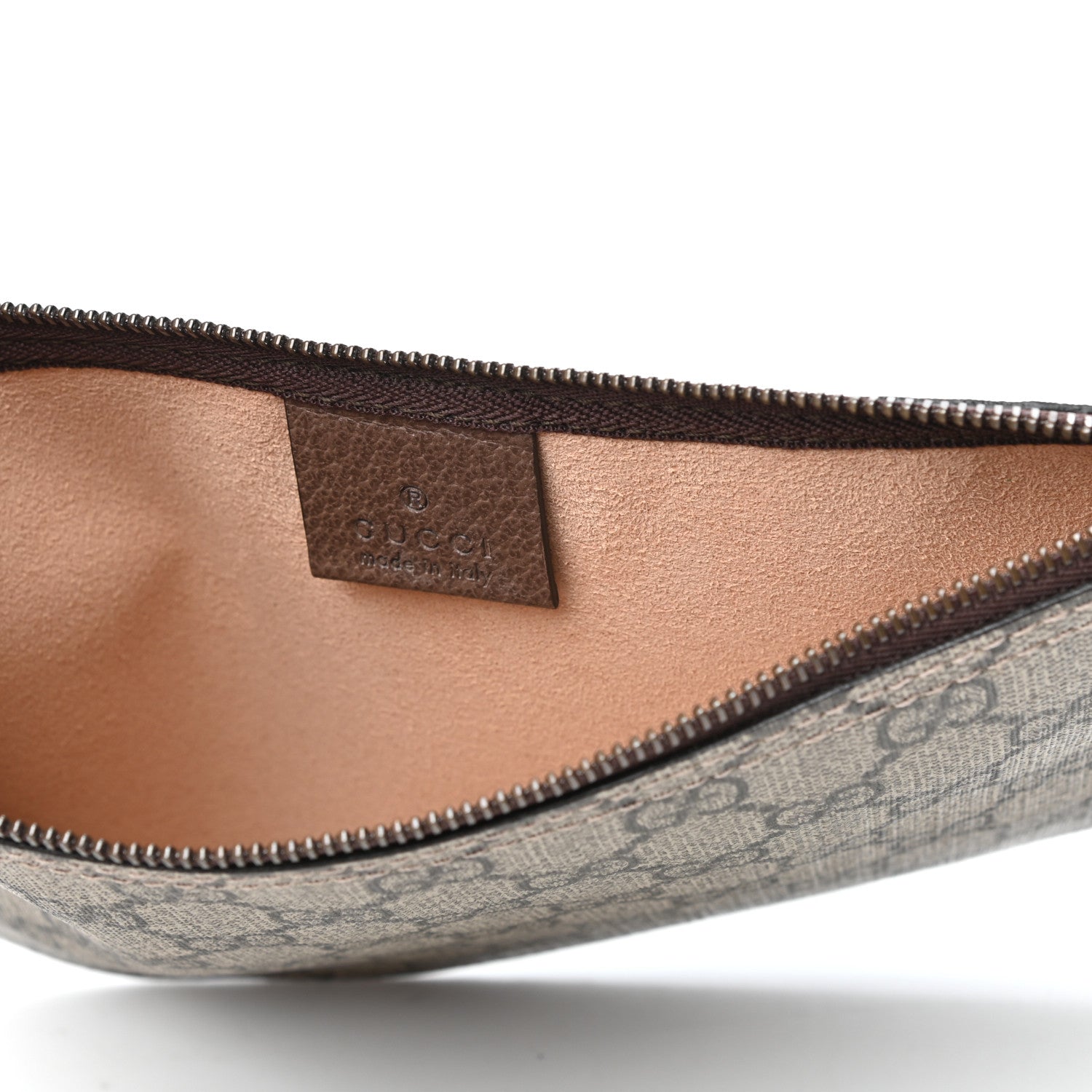 Gucci GG Supreme Monogram Web Ophidia Tote Brown 6 of 13