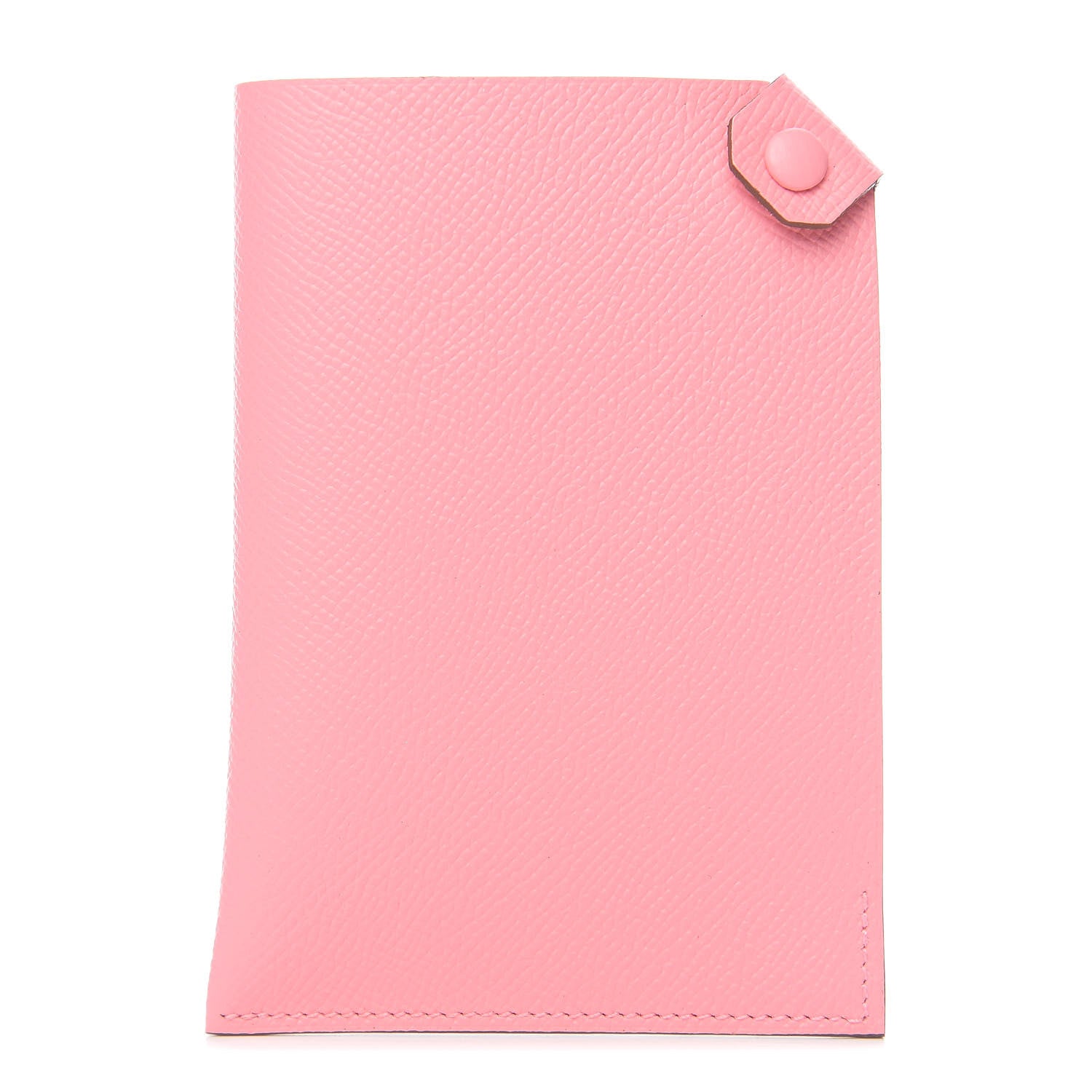Hermes Chevre Mysore Tarmac PM Passport Holder Rose Confetti 1 of 6