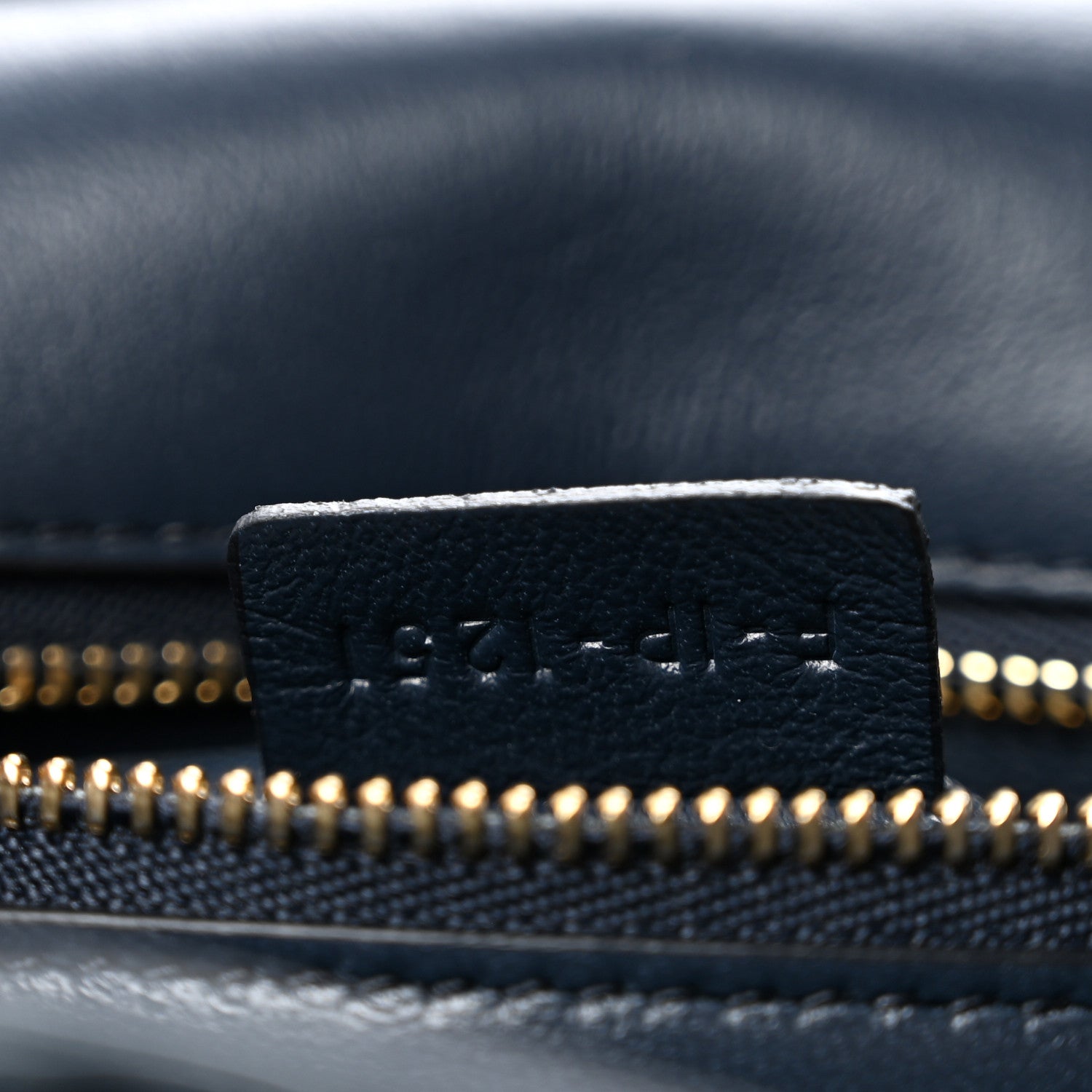 Celine Smooth Calfskin Medium Tabou Navy Blue 8 of 14