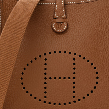 Hermes Taurillon Clemence Evelyne TPM Gold 8 of 11