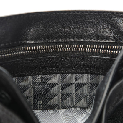 Proenza Schouler Lambskin Fringe PS1 Crossbody Pouch Black 6 of 7
