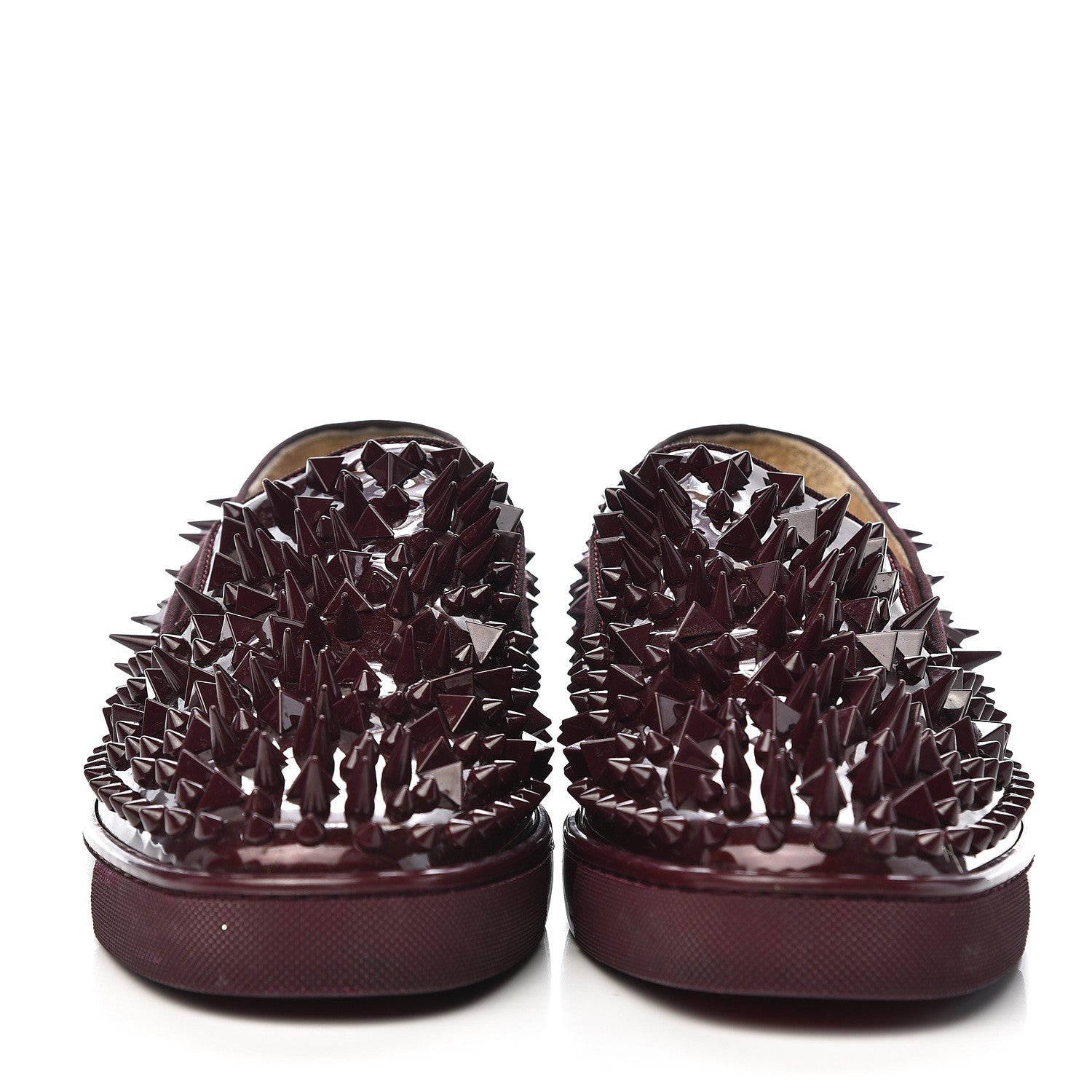 Christian Louboutin Patent Mens Roller Boat Pik Pik Flat Sneakers 43 Orthodoxe 2 of 13