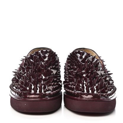Christian Louboutin Patent Mens Roller Boat Pik Pik Flat Sneakers 43 Orthodoxe 2 of 13