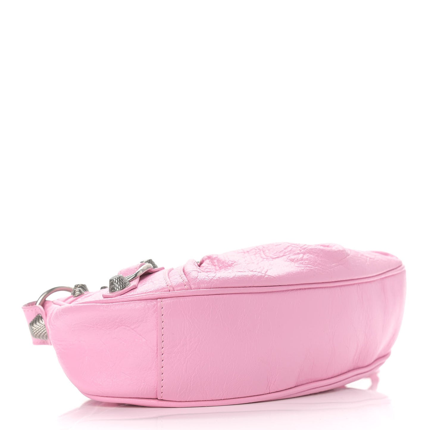 Agneau Arena Le Cagole Shoulder Bag XS Candy Pink