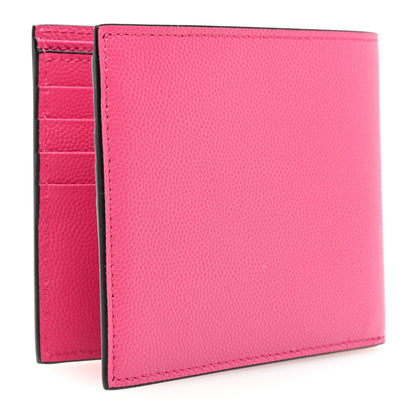 Saint Laurent Grain De Poudre Portefeuille Bi-Fold Wallet Fuchsia 3 of 6