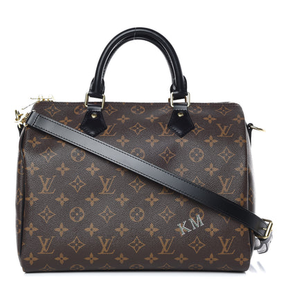 Louis Vuitton Monogram My World Tour Speedy Bandouliere 30 Black 1 of 9