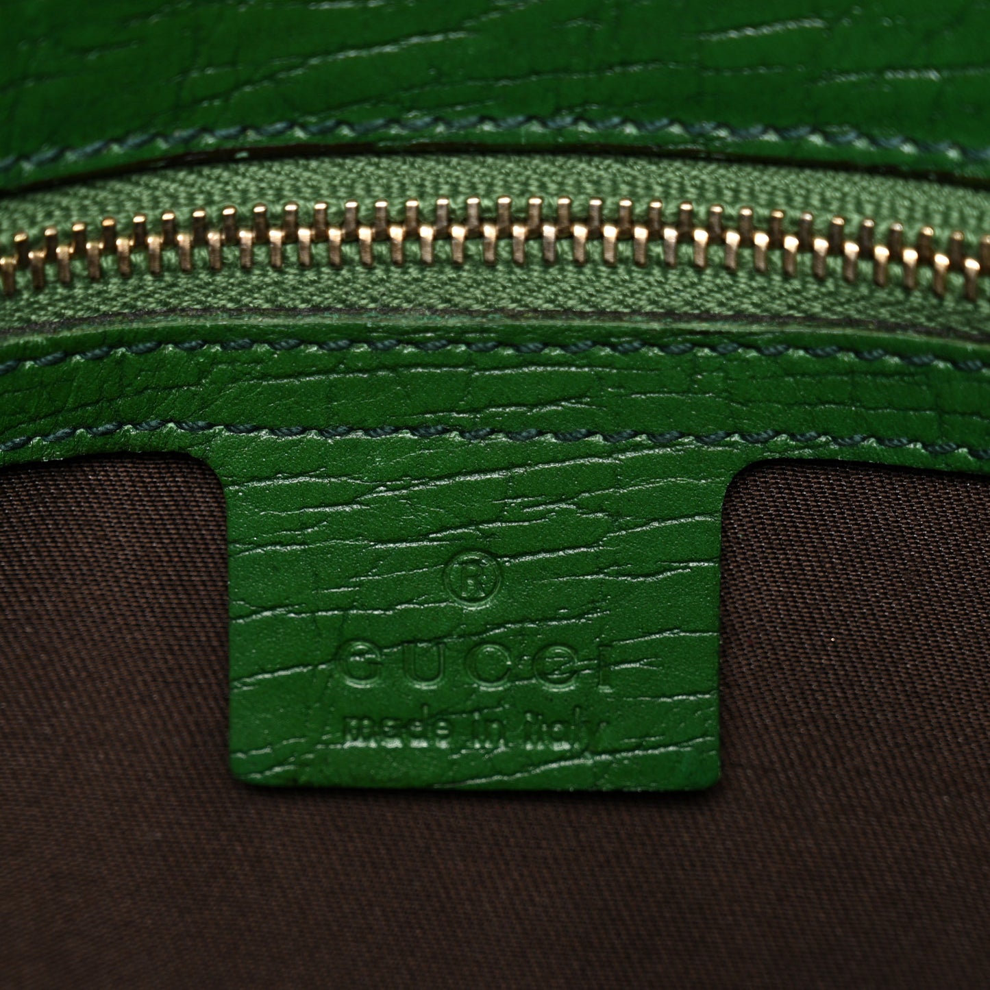 Monogram Horsebit Web Flap Bag Green