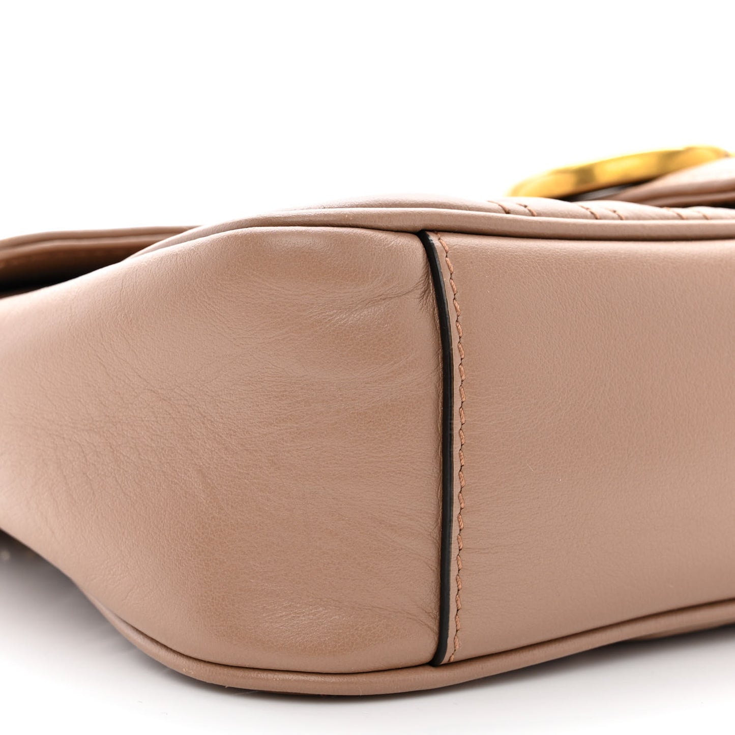 Calfskin Matelasse Small GG Marmont Shoulder Bag Porcelain Rose