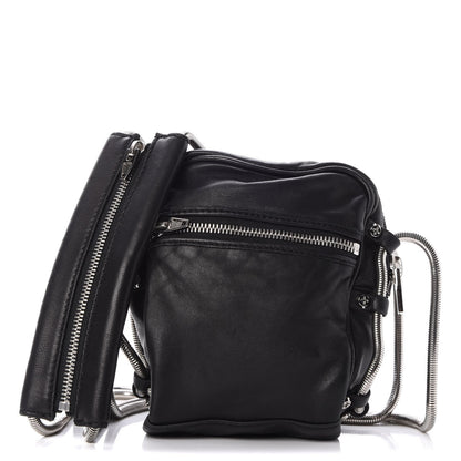 Alexander Wang Washed Lambskin Brenda Chain Camera Bag Black 1 of 8