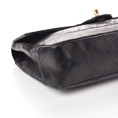 Chanel Lambskin Quilted Medium Single Flap Black 16 of 24