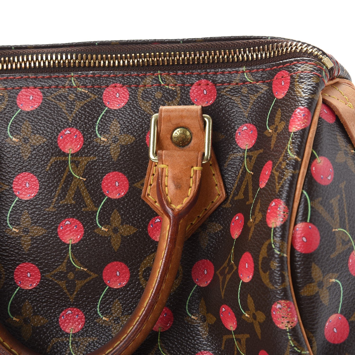 Louis Vuitton Monogram Cerises Speedy 25 13 of 23