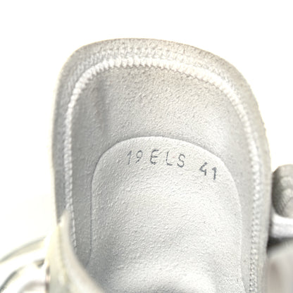 Christian Dior Technical Canvas Oblique Mens B23 High Top Sneakers 41 White Black 8 of 9