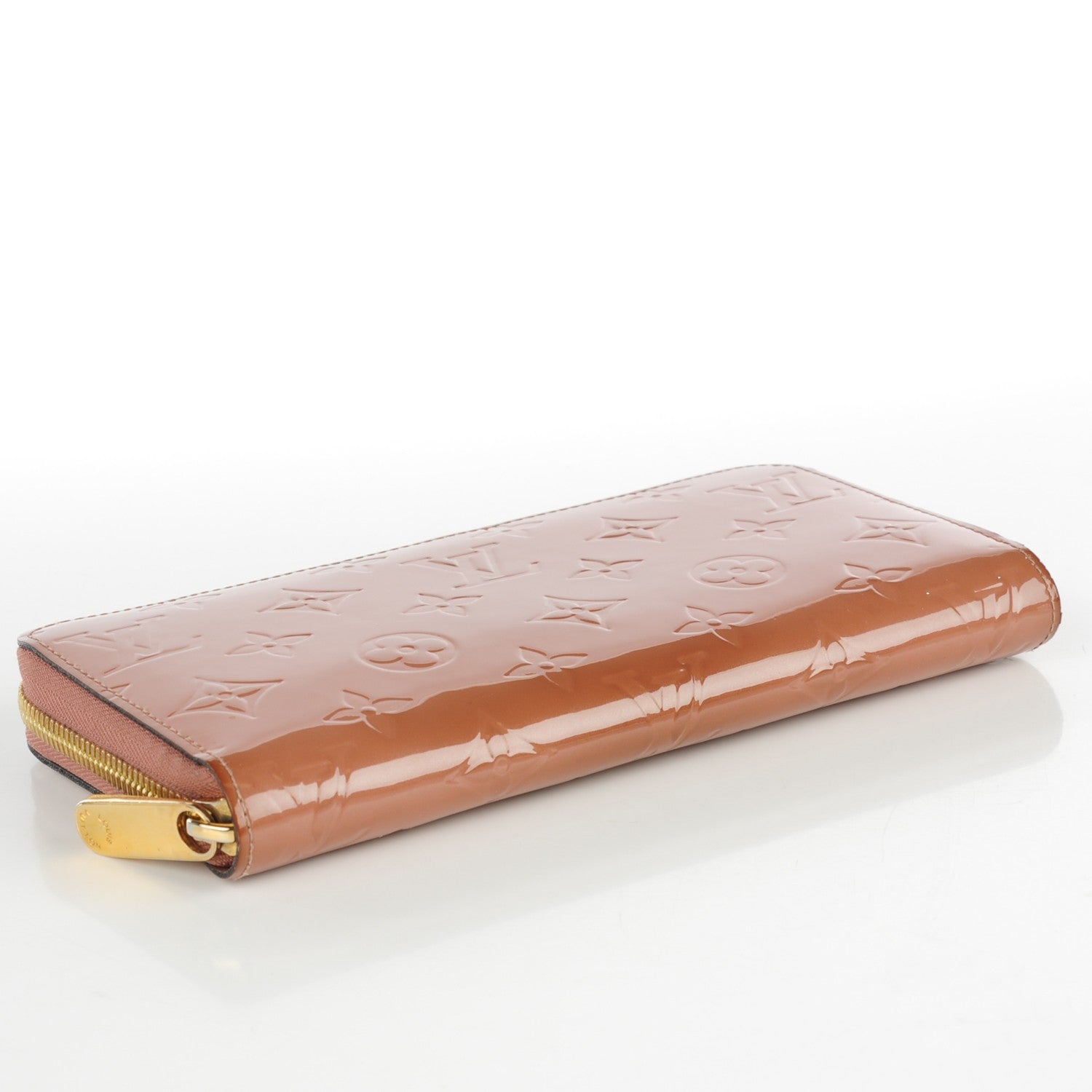 Louis Vuitton Vernis Zippy Wallet Rose Velours 4 of 8