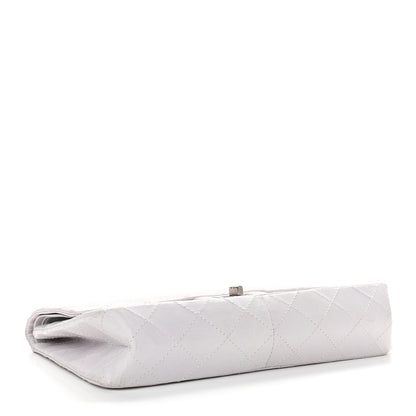 Chanel Aged Calfskin Quilted 50th Anniversary 2.55 Reissue 227 Flap White 4 of 14