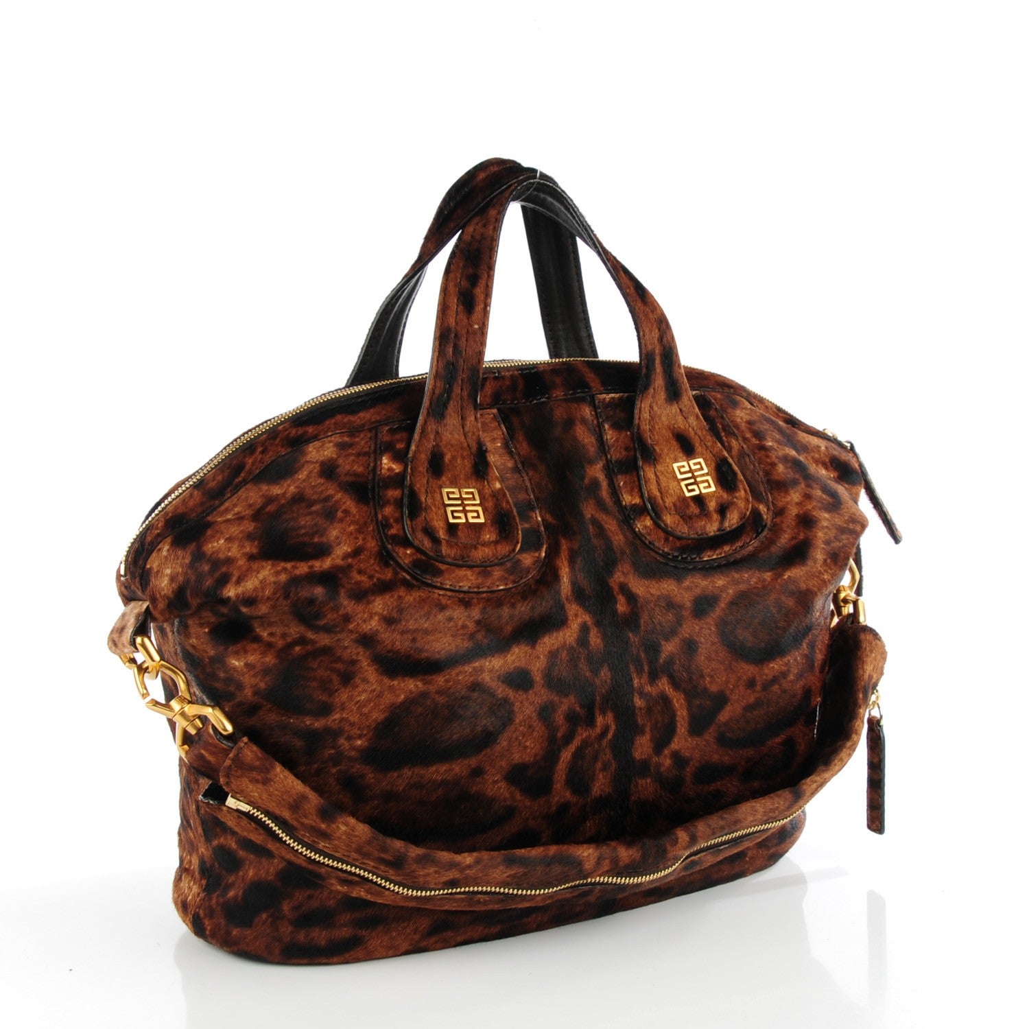 Givenchy Calf Hair Leopard Print Medium Nightingale 3 of 8