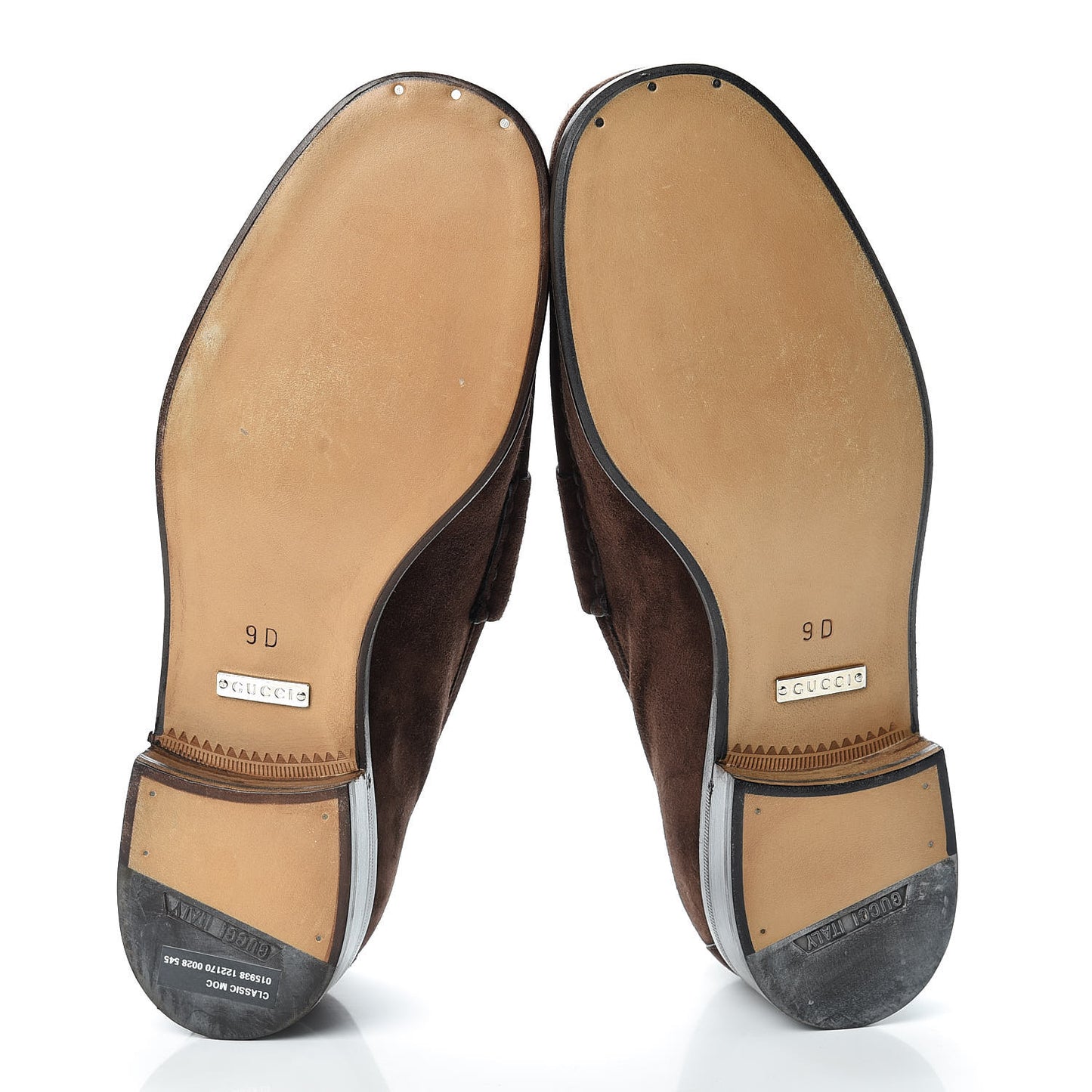 Suede Mens 1953 Horsebit Loafers 9 Brown