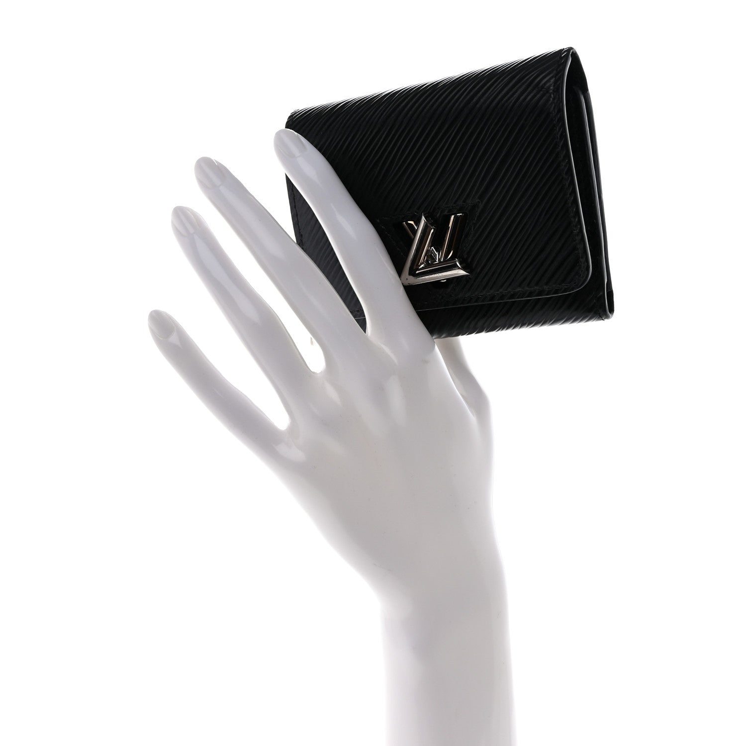 Louis Vuitton Epi Twist XS Wallet Black 2 of 9