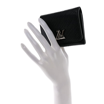 Louis Vuitton Epi Twist XS Wallet Black 2 of 9