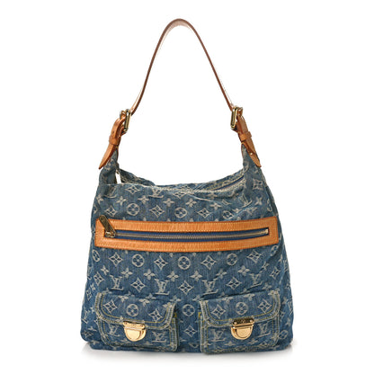 Louis Vuitton Denim Baggy GM Blue 1 of 10