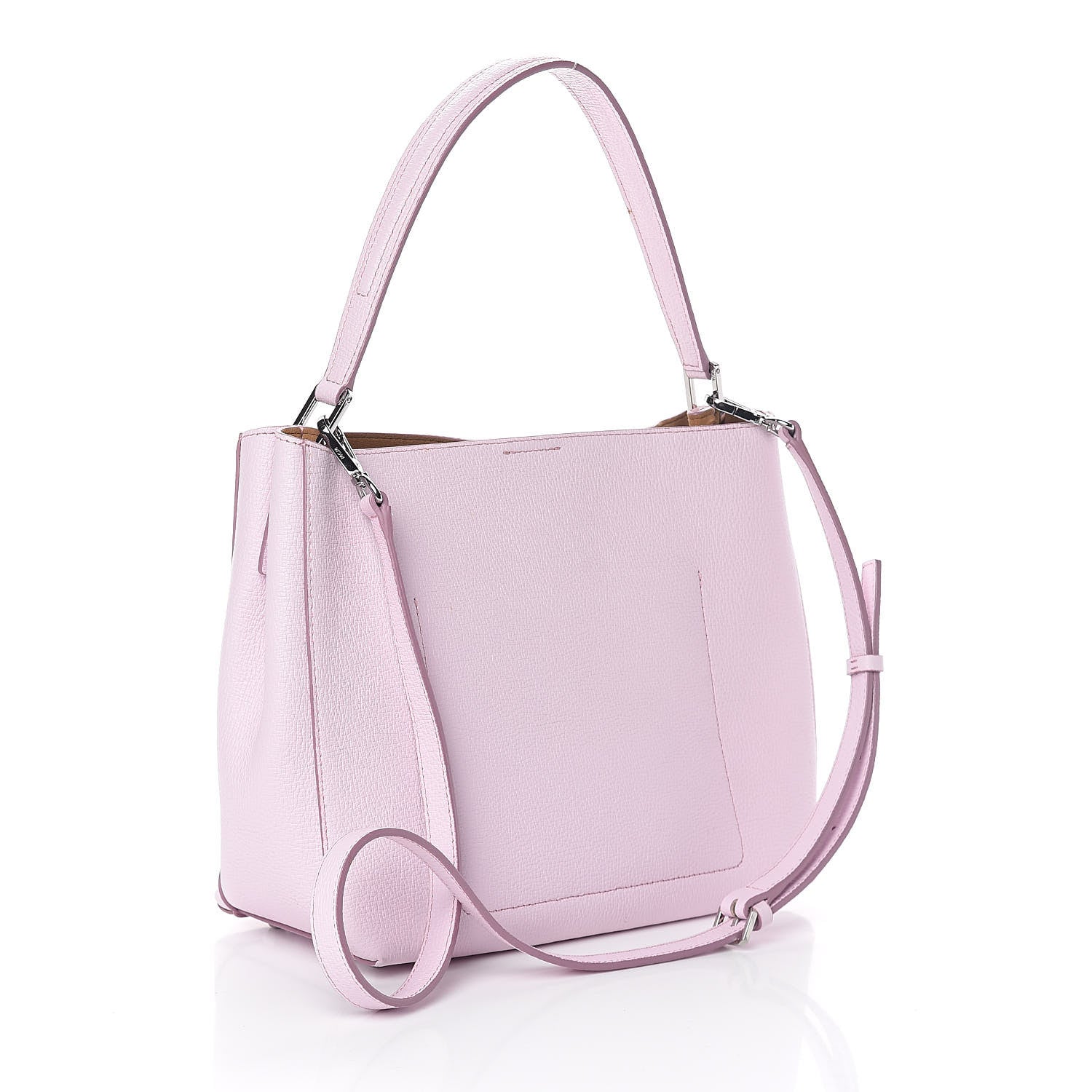 MCM Grained Calfskin Sarah Medium Visetos Hobo Prism Pink 3 of 10