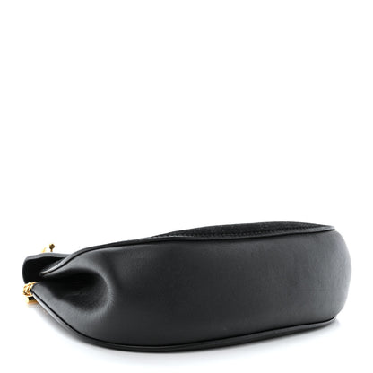 Chloe Suede Smooth Calfskin Drew Shoulder Bag Black 4 of 12