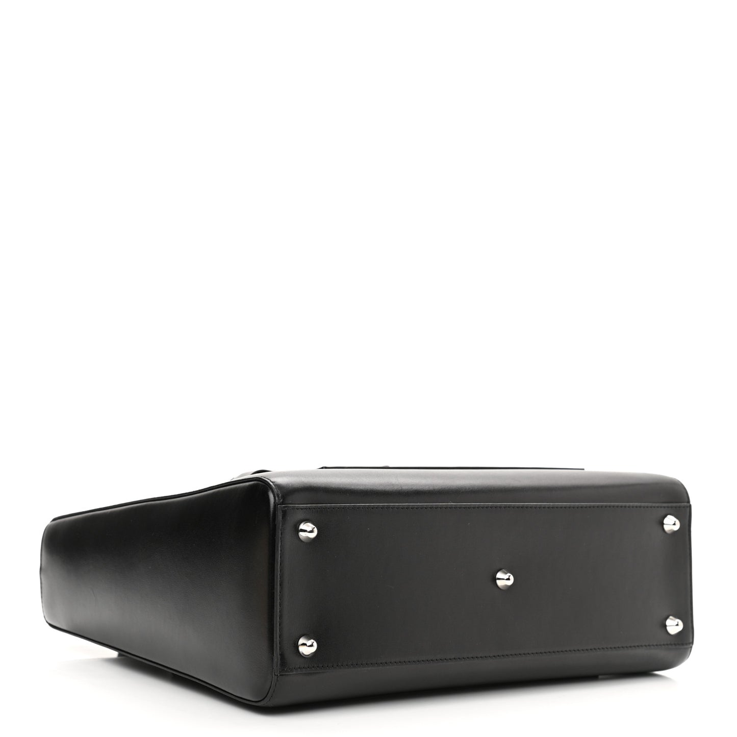 Box Calfskin Lady Dior Pouch Tote Black