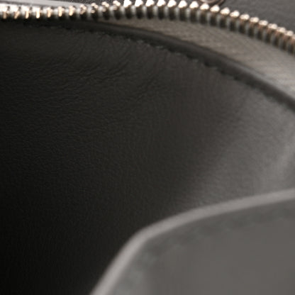 Bottega Veneta Metallic Patent Calfskin Maxi Intrecciato Small Bi-Fold Zip Wallet Silver 10 of 12