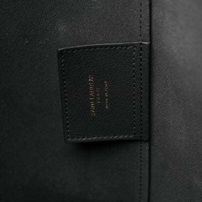 Saint Laurent Calfskin Large Shopping Tote Fog 6 of 15