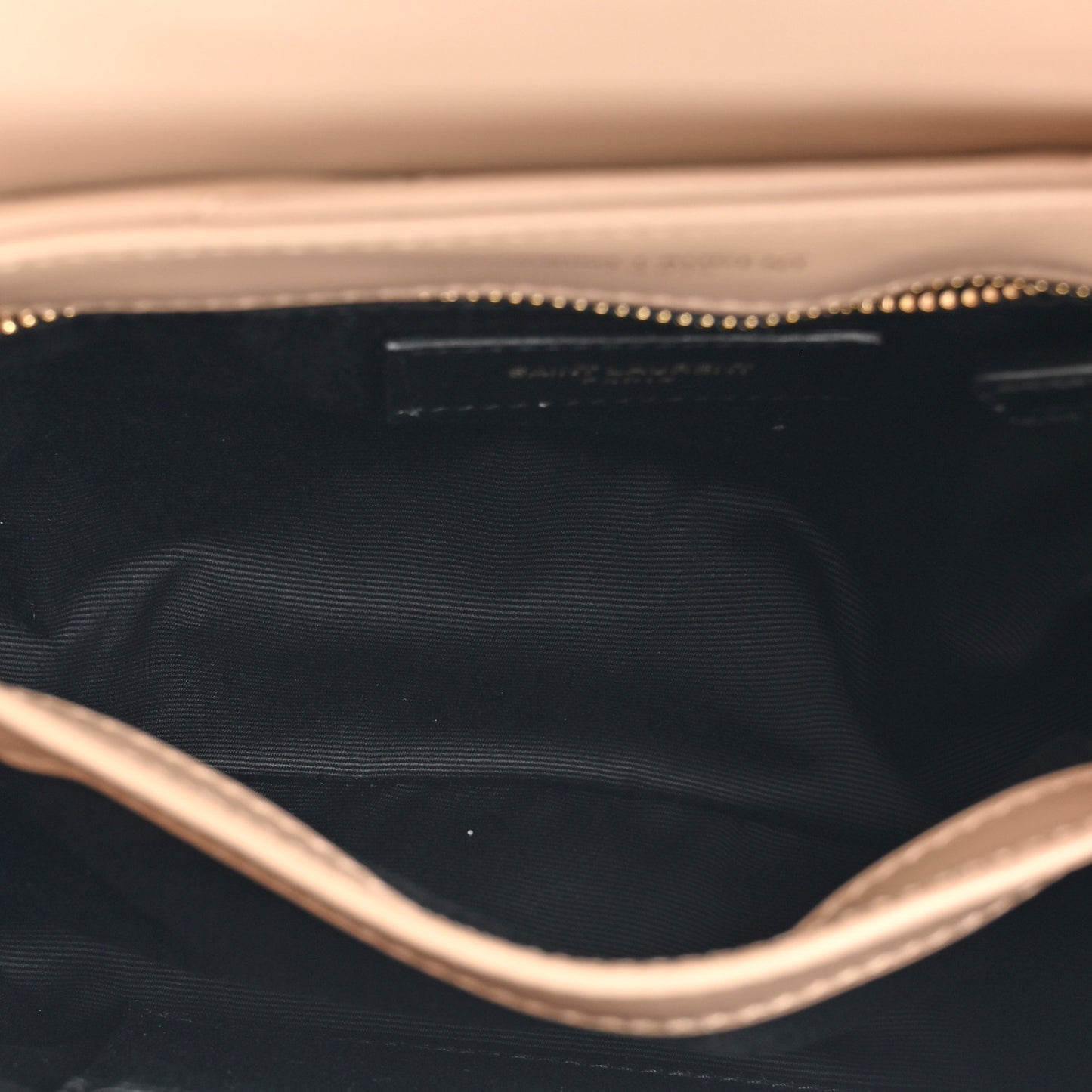 Calfskin Y Quilted Monogram Toy Loulou Crossbody Bag Dark Beige