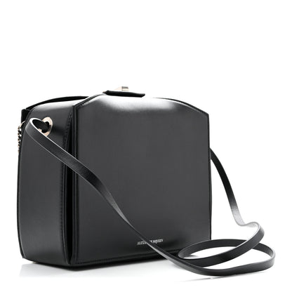 Alexander McQueen Calfskin Box Shoulder Bag Black 4 of 23