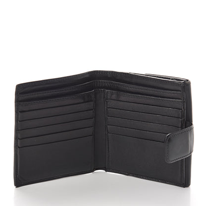 Gucci Calfskin Compact Britt Wallet Black 4 of 5