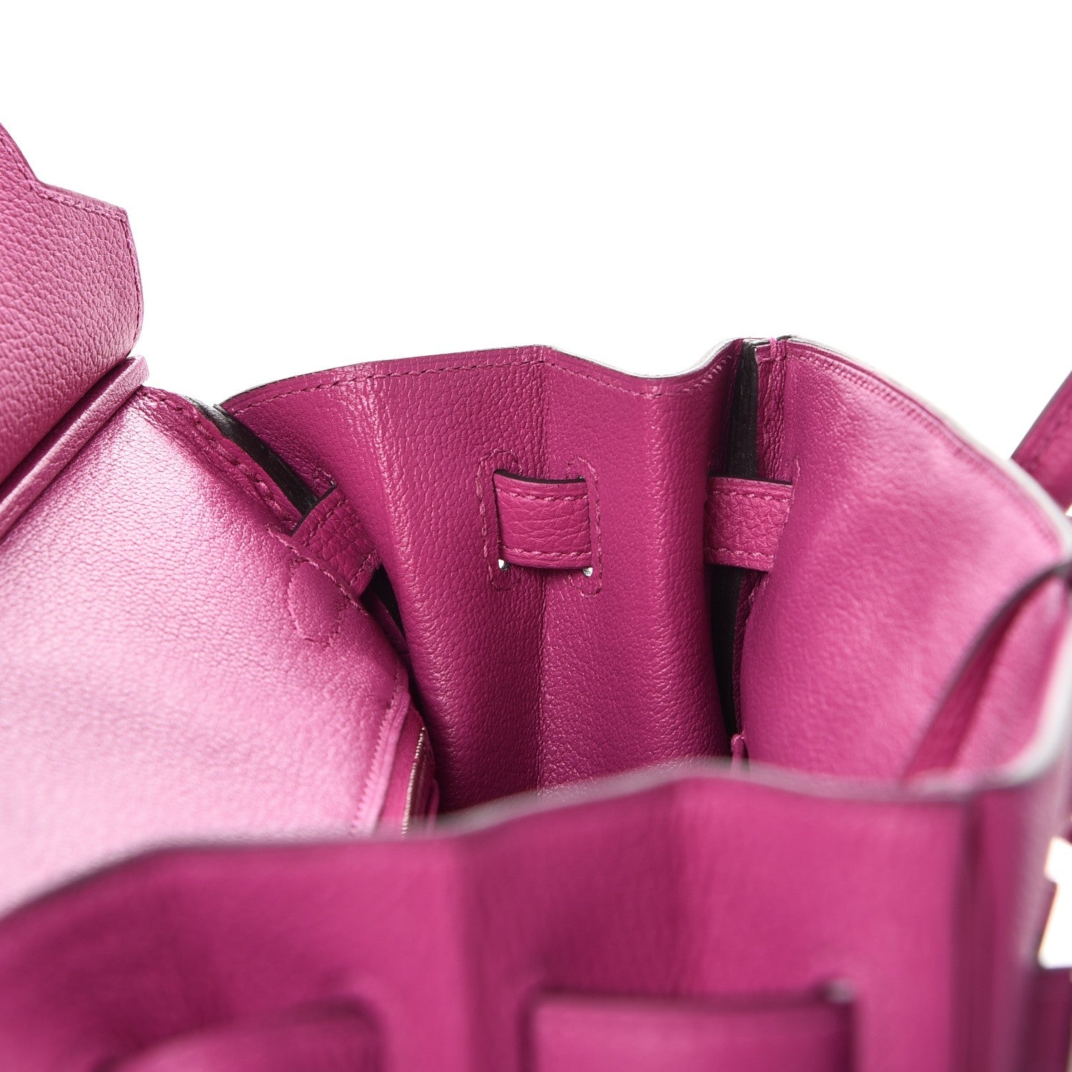 Hermes Togo Birkin 25 Rose Pourpre 12 of 37