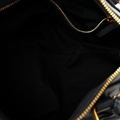 Chloe Grained Buffalo Paddington Black Navy 5 of 9