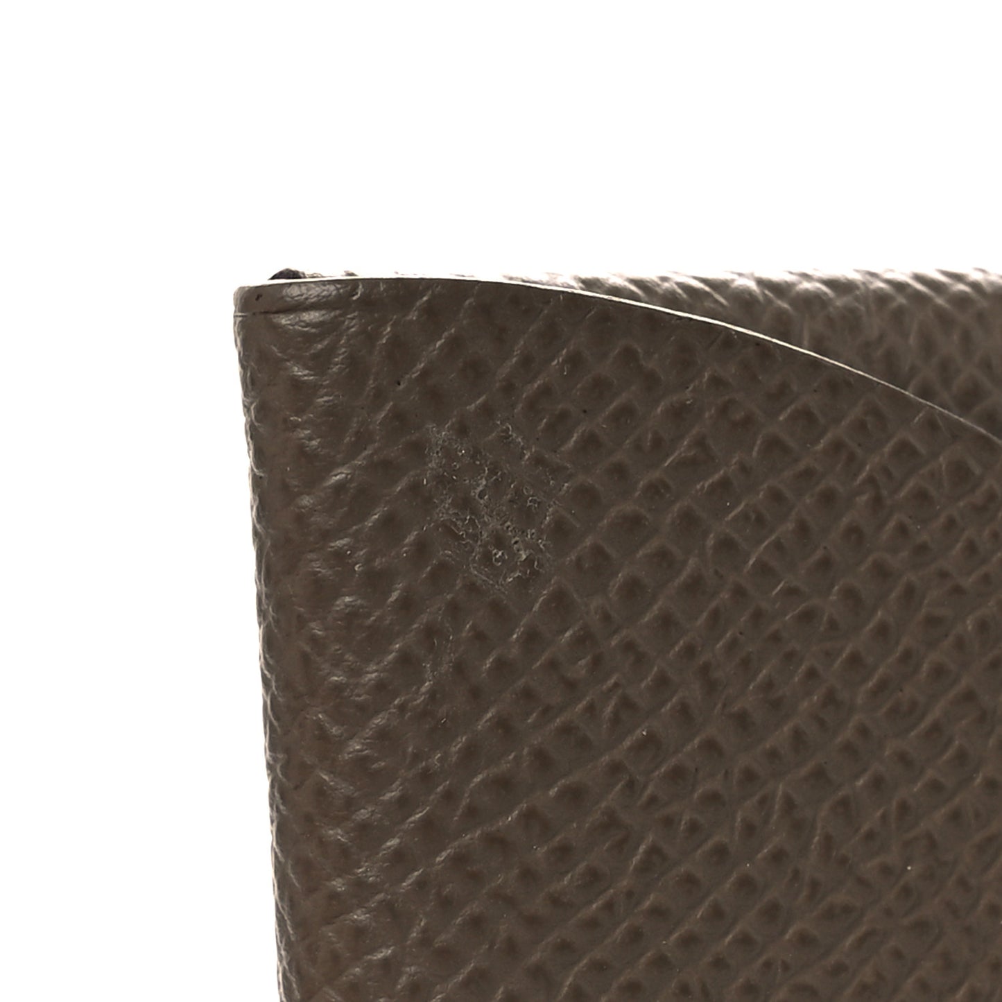 Epsom Calvi Duo Card Case Etoupe