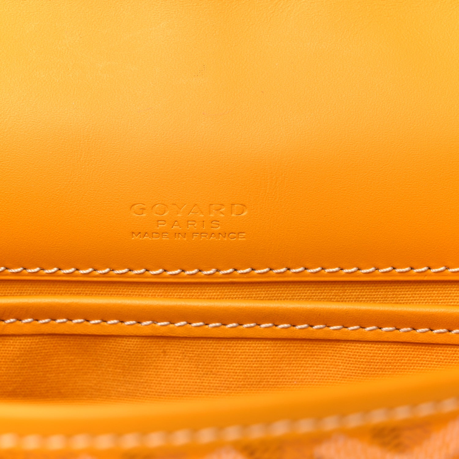 Goyard Goyardine Belvedere II PM Messenger Bag Yellow 6 of 11